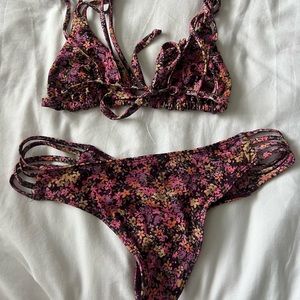 Frankie’s Bikinis Butterfly Matching Set